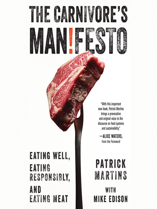 Title details for The Carnivore's Manifesto by Patrick Martins - Wait list